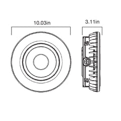 Round Canopy: Slim-Line