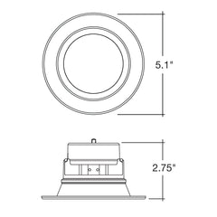 4" Retrofit Downlight: RDL-Line