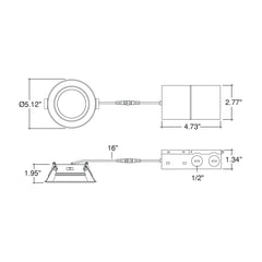 4" Retrofit Downlight: RDL-Line