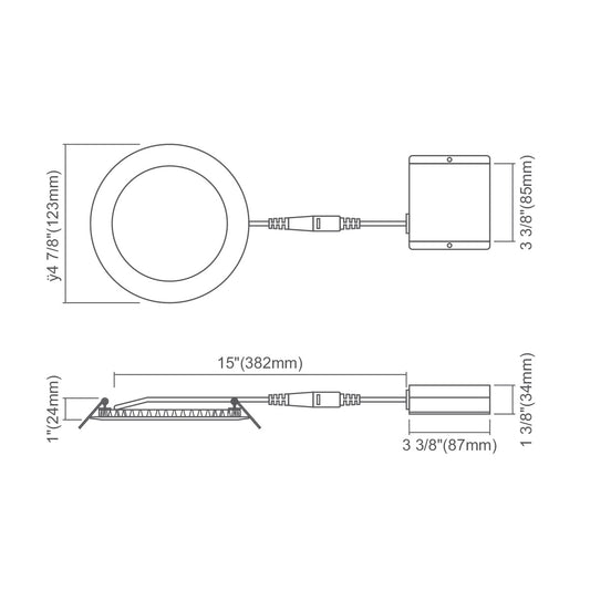 4" Slim Panel: Slim-Line SMART