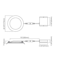 6" Slim Panel: Slim-Line SMART