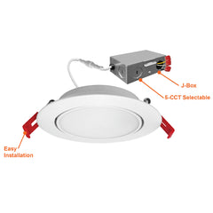 4" Adjustable Slim Panel Wafer