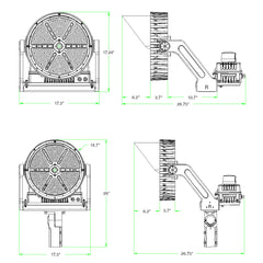 Sports Light MAGNA-Line (custom order only - 8-12 week lead time)