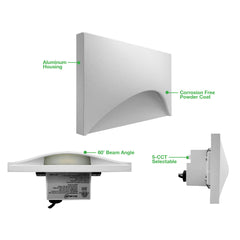 Landscape Step Light - Horizontal - Semi-Circle