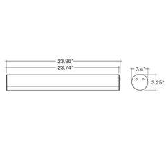 2' Architectural Tubular Linear