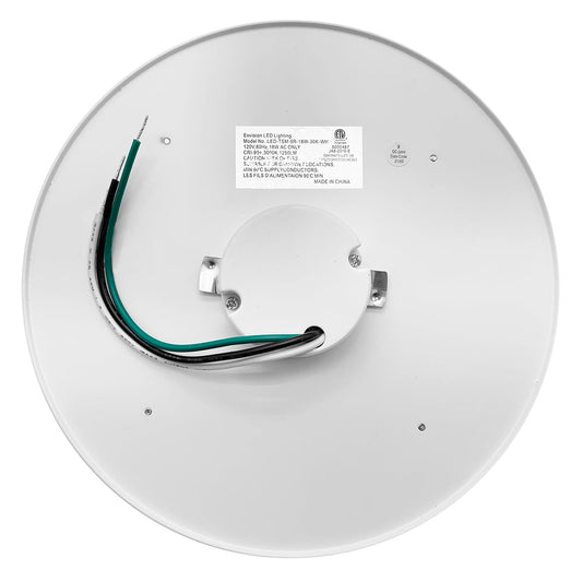 9" Round Surface Mount: Trimless-Line