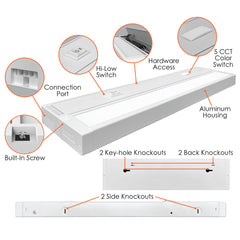 11" Undercabinet Bar