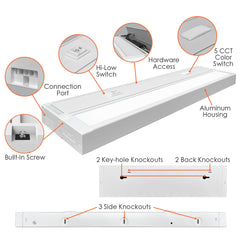 28" Undercabinet Bar