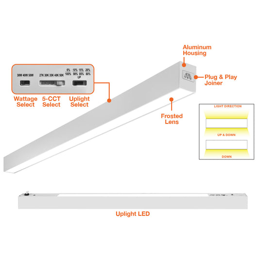 8' C-Line: Suspended Linear