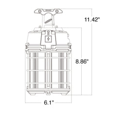 100W Work Light w/ 35' Cable