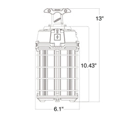 150W Work Light w/ 35' Cable