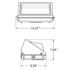 Wall Pack Full-Line w/ Photocell