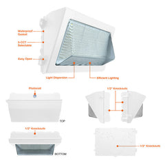 Wall Pack Full-Line w/ Photocell