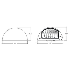 Wall Pack: CIRCLE-Line Down