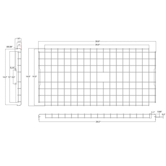 LHB: Wire Guard 2ft 3P440