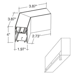 120° L Connector Downlight