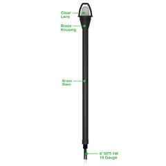 Path Light Stem - 12" Height