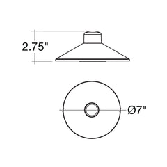 Path Light Cap: Style 1