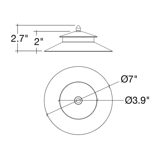 Path Light Cap: Double Top