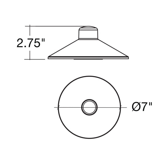 Path Light Cap: Style 1