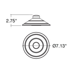 Path Light Cap: Style 2