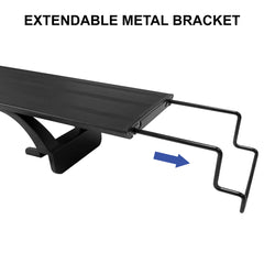 Aquarium Light 12" bar for 12-18" Tank, 3 Light Modes Remote: Qube-Line