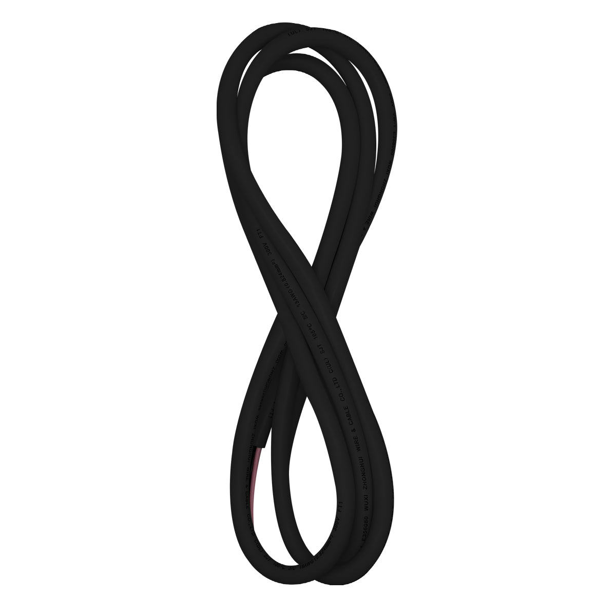 7' 5-Wire Black Cord