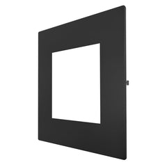 SL-PNL-6SQ  Brushed Nickel/Black/Bronze Trim