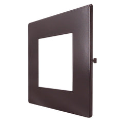 SL-PNL-6SQ  Brushed Nickel/Black/Bronze Trim