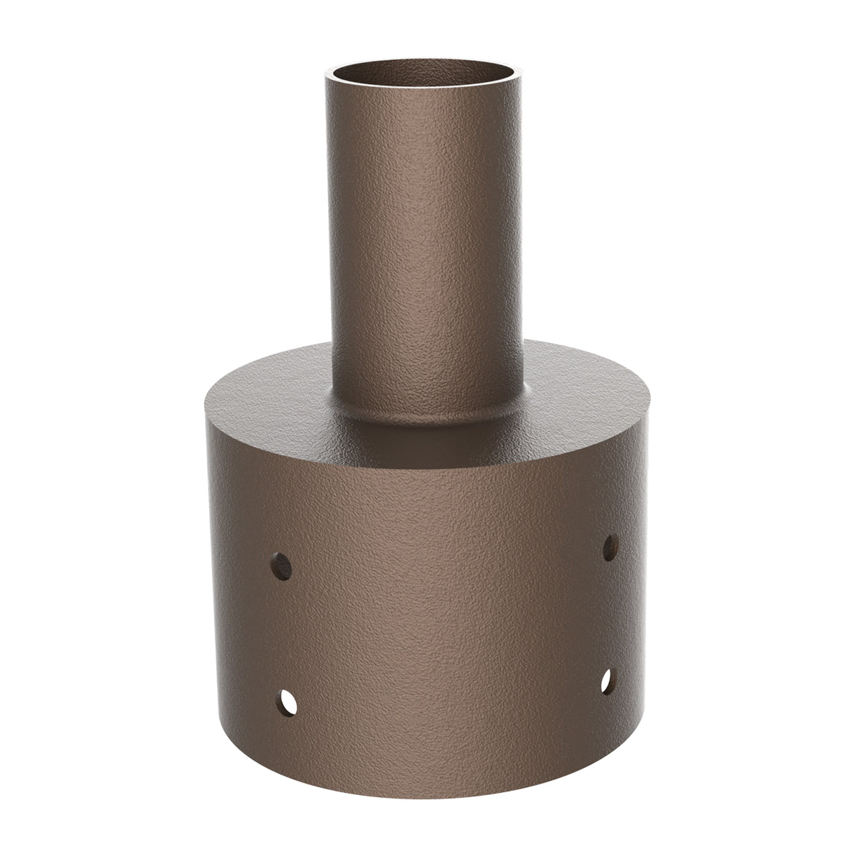 Tenon: Round 5" Pole Reducer to 2.36"