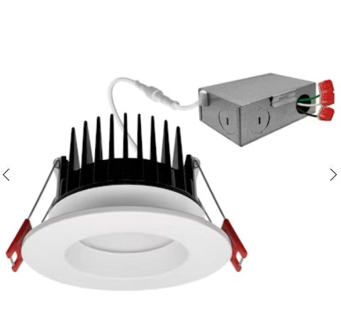 3" LED Frosted J-Box Canless Downlight