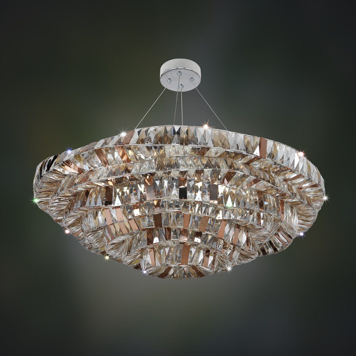 Gehry 39 Inch Round Pendant Ceiling Allegri 
