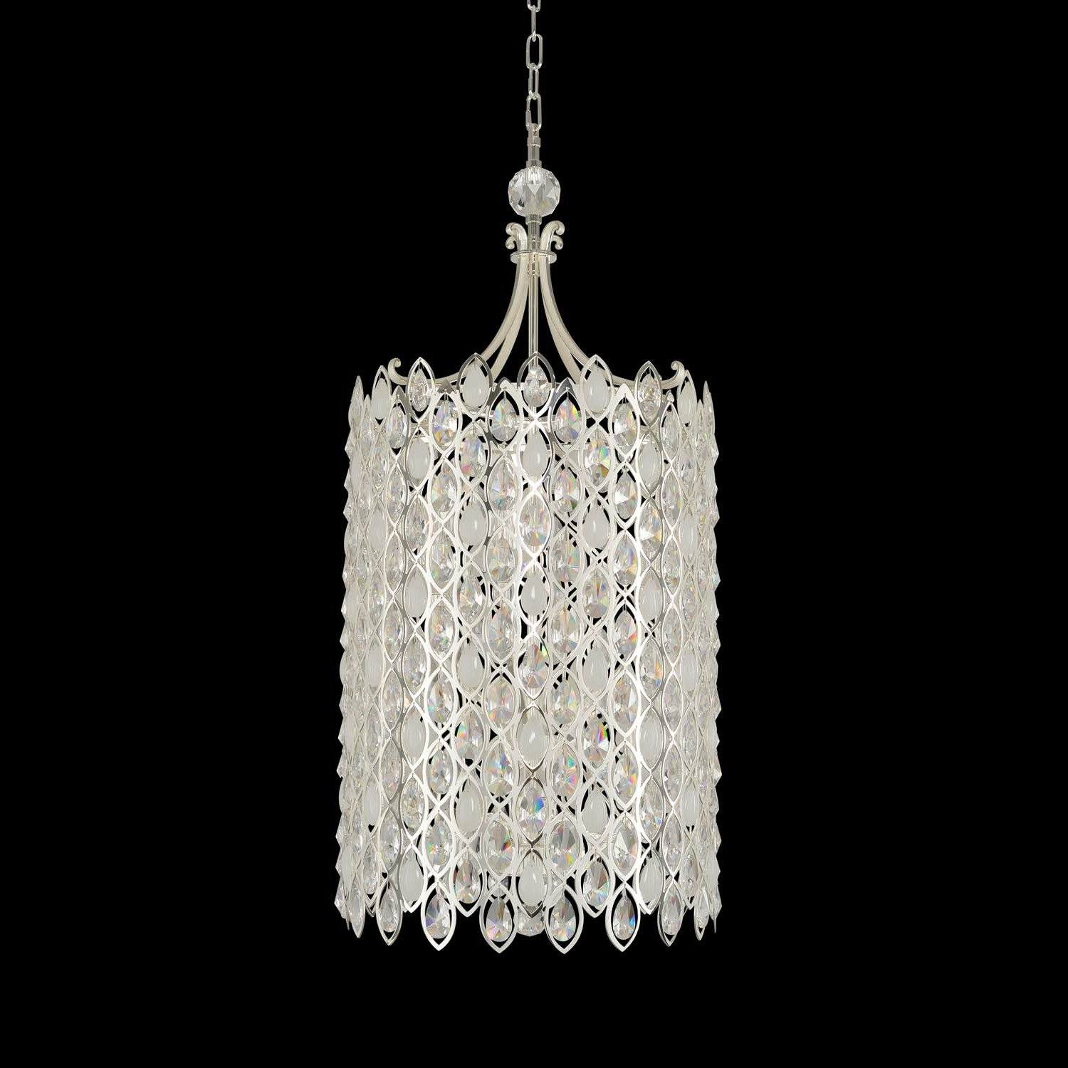 Prive Large 89"h Crystal Foyer Pendant Ceiling Allegri 