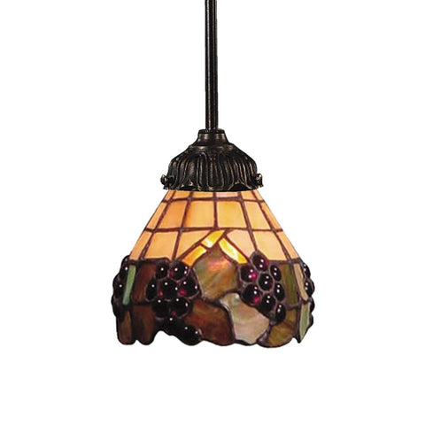 Mix-N-Match Pendant In Vintage Antique And Stained Glass Ceiling Elk Lighting 