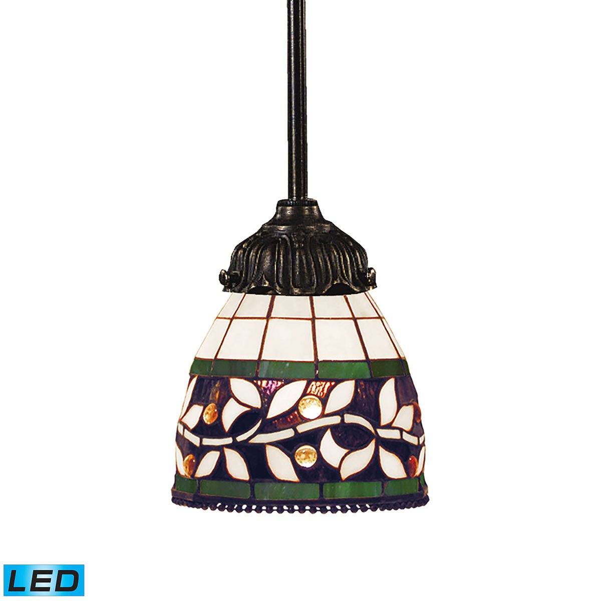 Mix-N-Match LED Pendant In Tiffany Bronze Ceiling Elk Lighting 