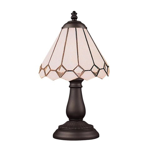 Mix-N-Match 1 Light Table Lamp In Tiffany Bronze Lamps Elk Lighting 