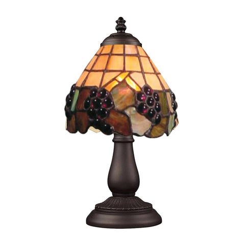Mix-N-Match 1 Light Table Lamp In Vintage Antique And Stained Glass Lamps Elk Lighting 