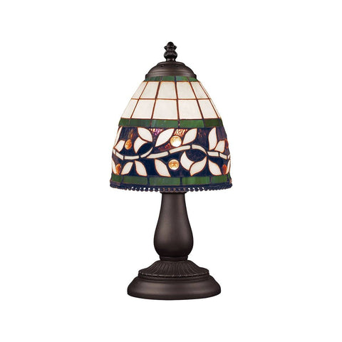 Mix-N-Match 1 Light Table Lamp In Tiffany Bronze Lamps Elk Lighting Default Value 