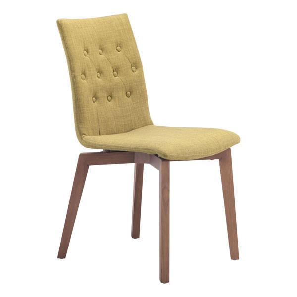 Orebro Dining Chair Pea (Set of 2) Furniture Zuo 