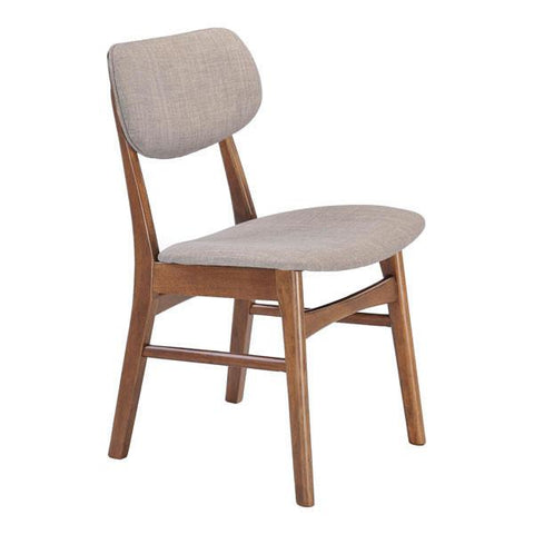 Midtown Dining Chair Dove Gray (Set of 2) Furniture Zuo 