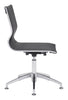 Glider Conference Chair Black Furniture Zuo 