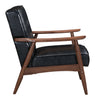Rocky Arm Chair Black Furniture Zuo 