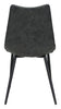 Norwich Dining Chair Black Set of 2 Furniture Zuo 