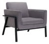 Homestead Lounge Chair Gray Furniture Zuo 