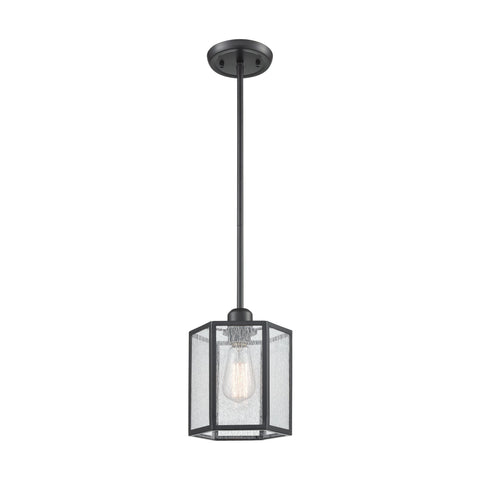 Spencer 1 Pendant Oil Rubbed Bronze Ceiling Elk Lighting 