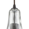Hand-Formed Glass 1 Pendant Oil Rubbed Bronze Ceiling Elk Lighting 