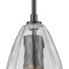 Hand-Formed Glass 1 Pendant Oil Rubbed Bronze Ceiling Elk Lighting 