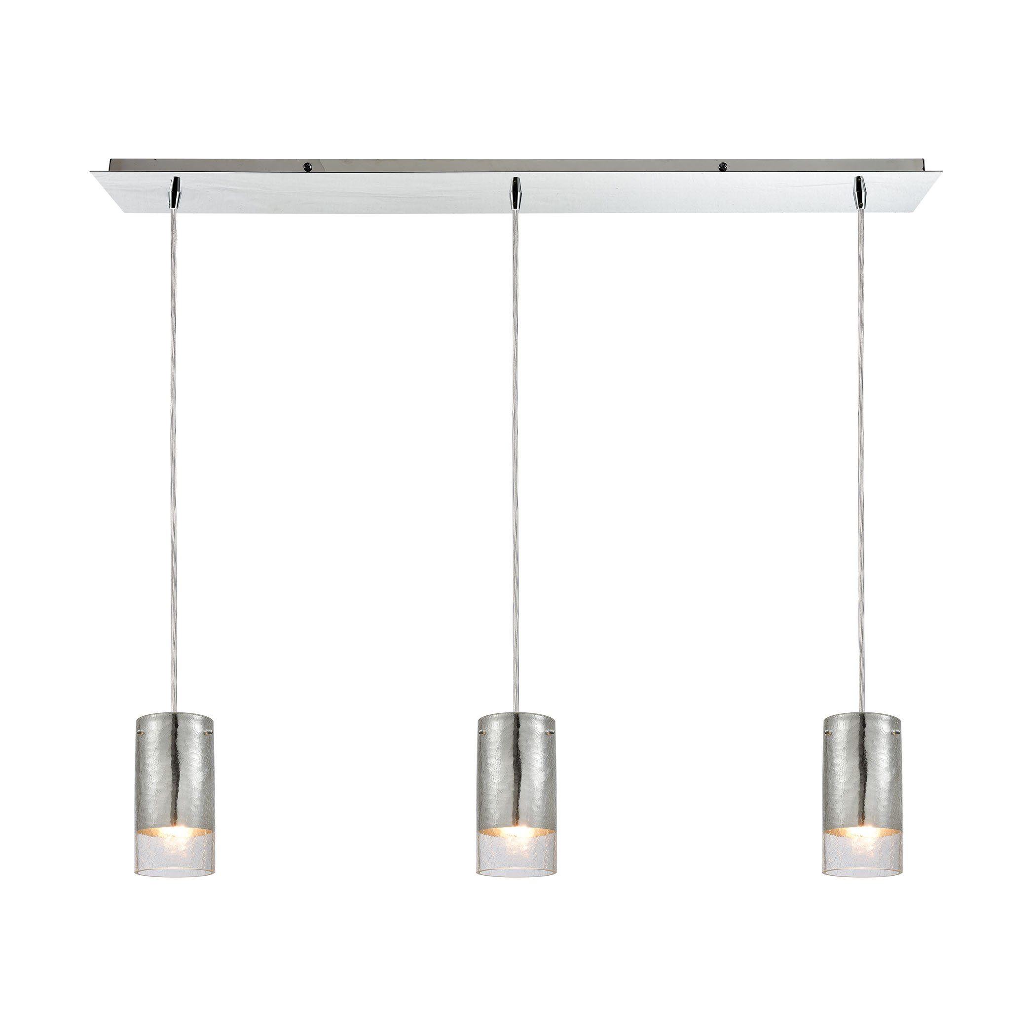 Tallula 3 Pendant Polished Chrome Ceiling Elk Lighting 