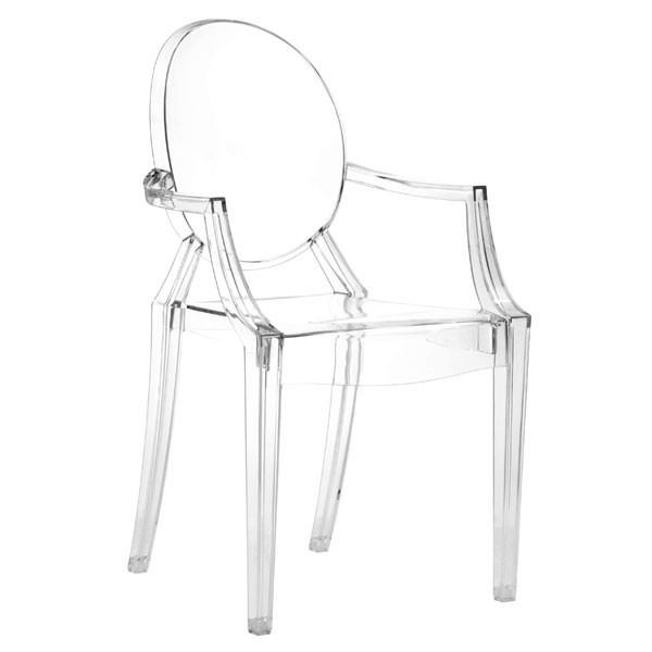 Anime Dining Chair Transparent (Set of 4) Outdoor Zuo 