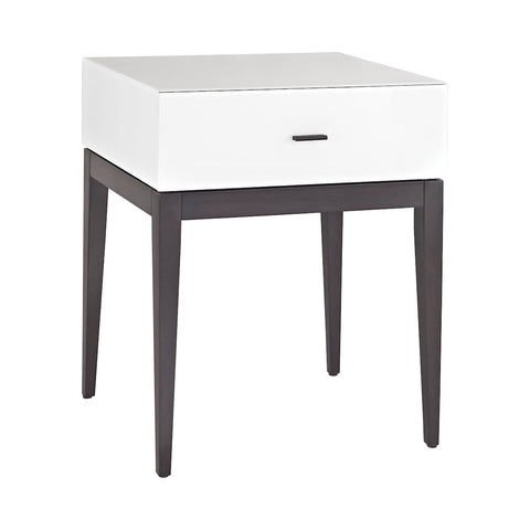 Wright 22"w Contemporary Side Table Furniture Dimond Home 